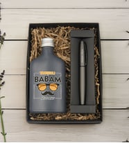 BK Gift Kişiye Özel İsimli Baba Temalı Antrasit Tasarım Cam Şişede Kolonya 200 ml ve Metal Roller Kalem ve Hediye Kutusu-8, Babaya Hediye, Babalar Günü Hediyeleri, Hediyelik Baskılı Kolonya