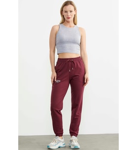 Jogger Eşofman Altı - Bordo