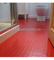 PARALI DESEN 110cm x 100 cm OTO ZEMİN KAPLAMA-YER DÖŞEMESİ KIRMIZI (STD)