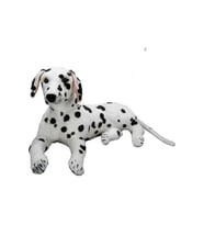 Peluş Yatan Dalmaçyalı Köpek (Çok Renkli)