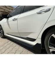 Honda Civic Fc5 Typer Yan Marşpiyel Seti Mat Siyah Plastik 2 Adet