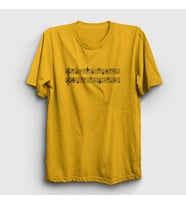 Presmono Unisex Sarı Music Pilot Airplane Uçak T-Shirt 408370tt (Sarı)