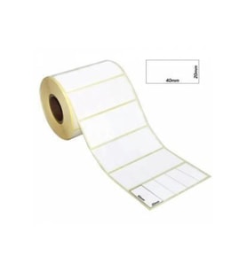 Tanex Barkod Etiketi Termal Eco 20x40 MM 25 MM Çap 5000 Lİ 5 Lİ