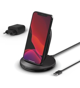 Belkin BoostCharge 15W Kablosuz Şarj Standı (Qi Şarj Standı) - Siyah Outlet