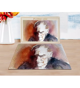 BK Home Atatürk Tasarımlı 1000 Parça Profesyonel Puzzle-20