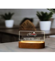 BK Gift Kişiye Özel isimli Psikiyatrist Temalı Led Işıklı Akrilik Masa İsimliği-4, Ofis Dekoru, Mesleki Hediye, Ofis Hediyeleri