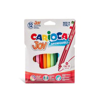 Carioca Joy Keçeli Boya Kalemi Yıkanabilir 12'li Yıkanabilir Keçeli Boya (Karışık)