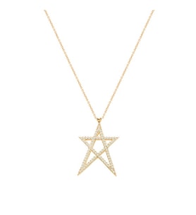 EMILIANO JEWELLERY SİLVER 925 AYAR ZİRKON TAŞLI YILDIZ KOLYE