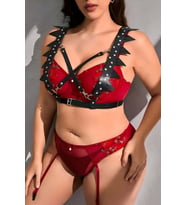 Mulvxbrf Brf02  Deri  Göğüs Harness - Brf1166 (Mulvix)