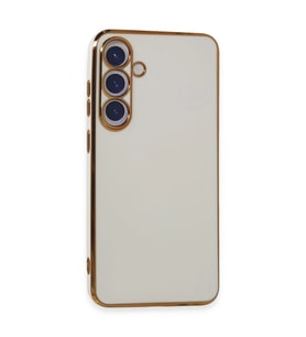 Samsung Galaxy S24 Kılıf Volet Silikon - Beyaz