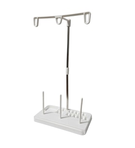 Ev Tipi Dikiş Makinesi Beyaz Plastik Çardak Seti (Metal Borulu) / TS-500