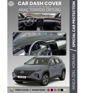 HYUNDAI TUCSON NX4 (2021-2024) Torpido Örtüsü Ön Göğüs Koruma Torpido Koruma Tam Uyum Uv Koruma