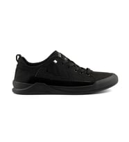 Gamelu Punch Lastik Bağ Keten Memory Foam Sneaker Ayakkabı (Siyah)