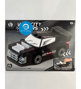 Araba Lego 61 Parça Siyah Renkli