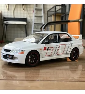 Hobbiez World Mitsubishi Lancer Evolution Beyaz 1/24 Model Araba