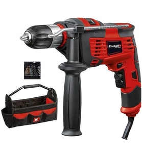 Einhell TC-ID 1000 E Kit Darbeli Çantalı Matkap ve Uç Seti