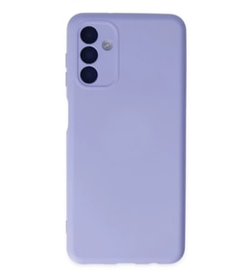 Galaxy A04S Kılıf Nano içi Kadife Silikon - Lila