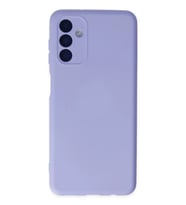 Galaxy A04S Kılıf Nano içi Kadife Silikon - Lila