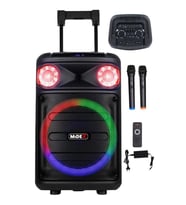 Midex MXR-1300 FM Radyolu Mikrofonlu Şarjlı Portatif Taşınabilir Ses Sistemi Hoparlör 1300W