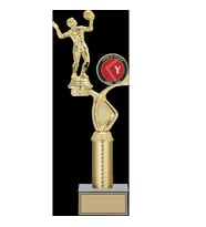 ODAK KUPA - Figürlü Kupalar - Voleybol Kadın Figürlü Kupalar FG-015 B - 38 cm