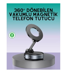 Mey İthalat® 360 Derece Ayarlanabilir Manyetik Araç Telefon Standı
