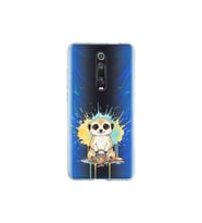 Xiaomi Mi 9T ile Uyumlu Splash Mirket Tasarımlı Şeffaf Silikon Kılıf