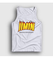 Presmono Unisex Beyaz Thrasher K Pop Jimin Bts Atlet 272373tt (Beyaz)