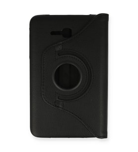 Galaxy T110 / T113 Tab 3 Lite 7 Kılıf 360 Tablet Deri Kılıf - Siyah