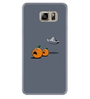 Samsung S7 Edge S20 Fe Plus Ultra S21 S22 Kılıf Boyun Askılı Silikon Orange Escape 1374