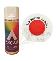 Akçalı Akrilik Sprey Boya MAKİNA KIRMIZI 400 ml - RAL2002 - 319
