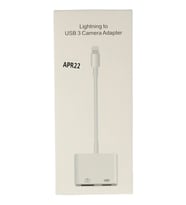 Apr22 Iphone Otg 2In1 - Beyaz