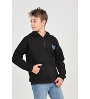 Toontoy Erkek Çocuk Create Baskılı Sweatshirt (Siyah)