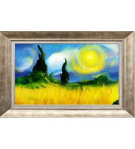 GÜMÜŞ ÇERÇEVELİ TABLO N791
