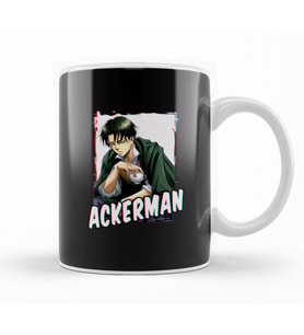 Attack On Titan Captain Levi Senpai Kupa Bardak Porselen