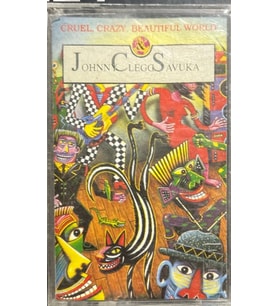 (Plak Değildir KASET tir) Kaset Johnny Clegg & Savuka Cruel, Crazy, Beautiful World Kaset