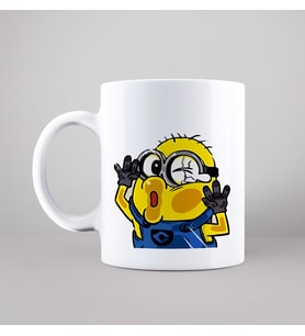 Minions Tasarımlı Kupa