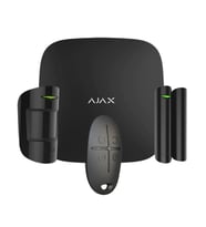 AJAX Starter Hub Kit Kablosuz Alarm Seti Keypad Yok Siyah