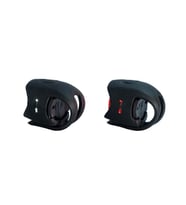 ZOZO - JY-3204 -Bisiklet Silikon Led Arka Işık - (Pilli) Bisiklet Arka Stop (Siyah)
