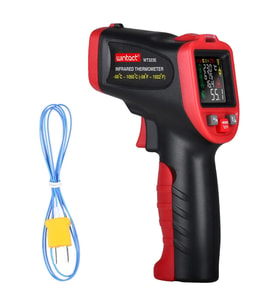 WINTACT WT323E Renkli Ekran Rutubet Küf Analizli Infared Termometre 1050C
