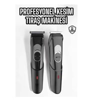 Mey İthalat® Saç Sakal Lazer Epilasyon Öncesi Tüy Kısaltma Makinesi Unısex 4 Taraklı