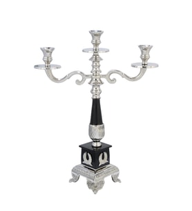Vitale Royal Silver 3'lü Şamdan 53 cm AK.IU0426