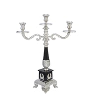 Vitale Royal Silver 3'lü Şamdan 53 cm AK.IU0426