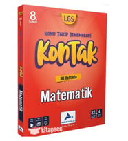 paraf yayınları Paraf Kontak 8.sınıf Matematik (Çok Renkli)