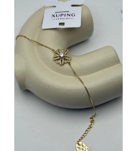 Xuping Rose Taşlı Çiçek Bileklik 25 -xpb20