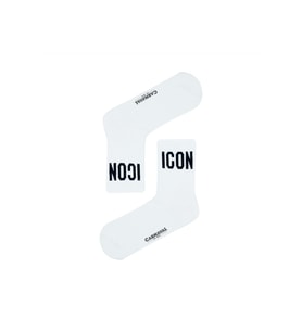 Icon Yazılı Desenli Renkli Spor Çorap