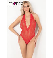 Dantelli Babydoll (Kırmızı)