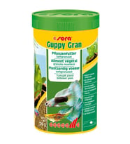 Sera Guppy Granules Nature 250 ml. 120 gr Skt: 12/2028 Lepistes Balık Yemi Orjinal Kutu