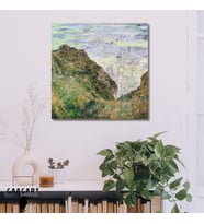 Kare Kanvas Tablo Ünlü Eserler Cloude Monet Over The Sea