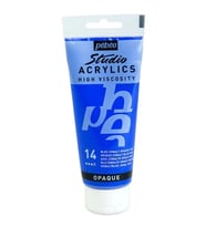 Pebeo High Viscosity Acrylics - Opaque Cobalt Blue Hue 14