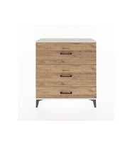 Arges Şifonyer 3 Çekmeceli 88x30x96 Aytaşı-Çam